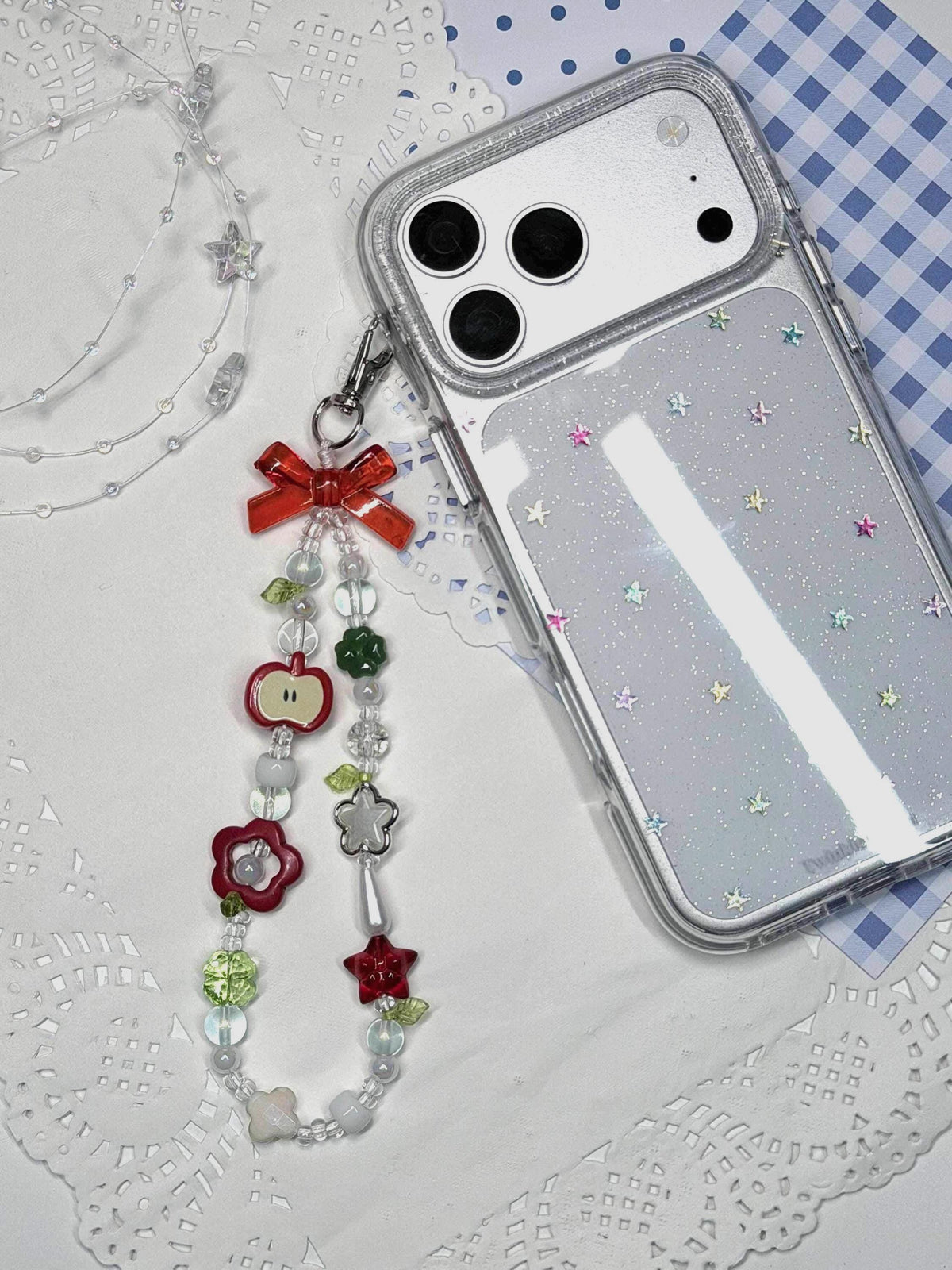 Apple Blossom Beaded Strap