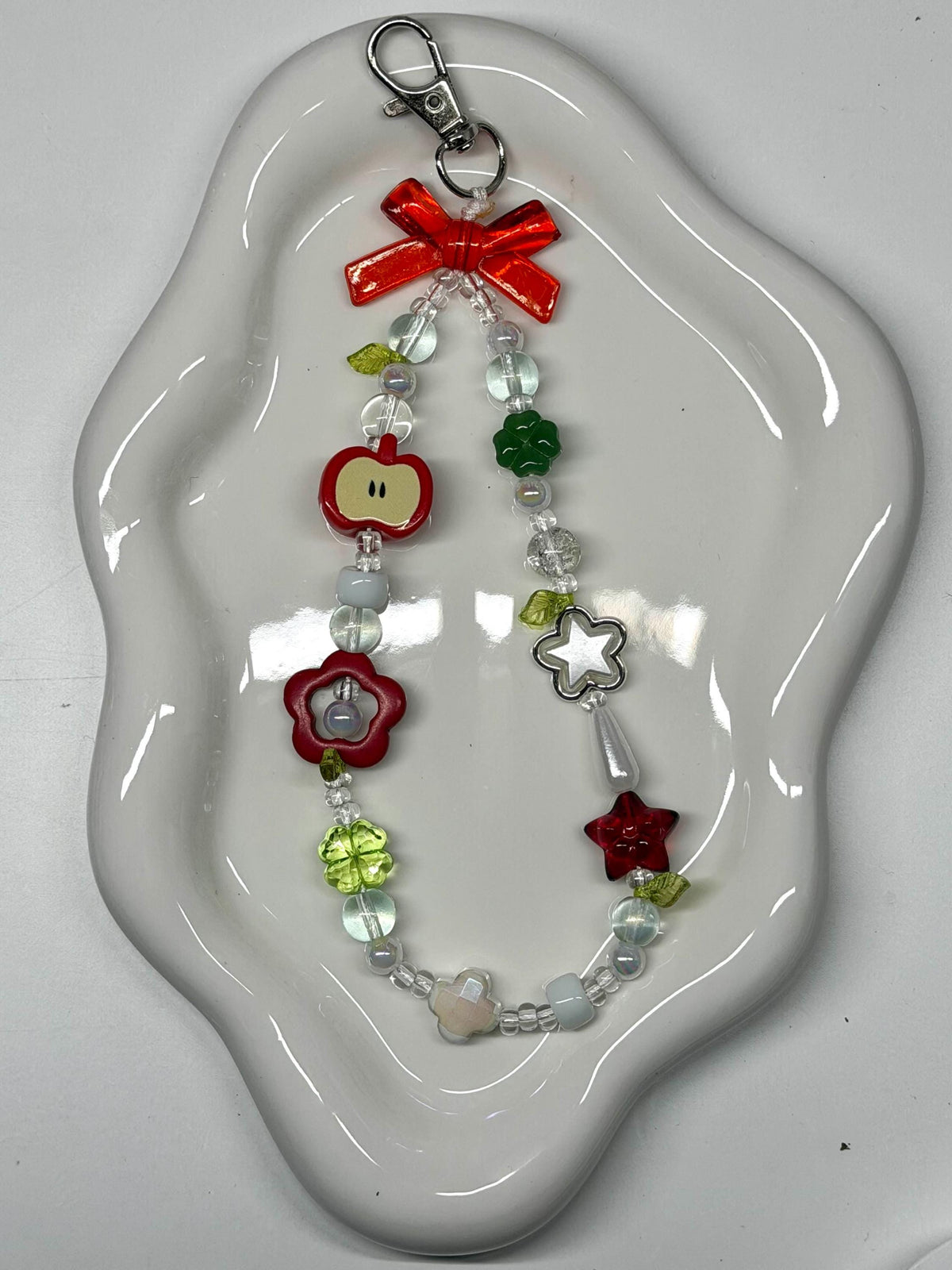 Apple Blossom Beaded Strap