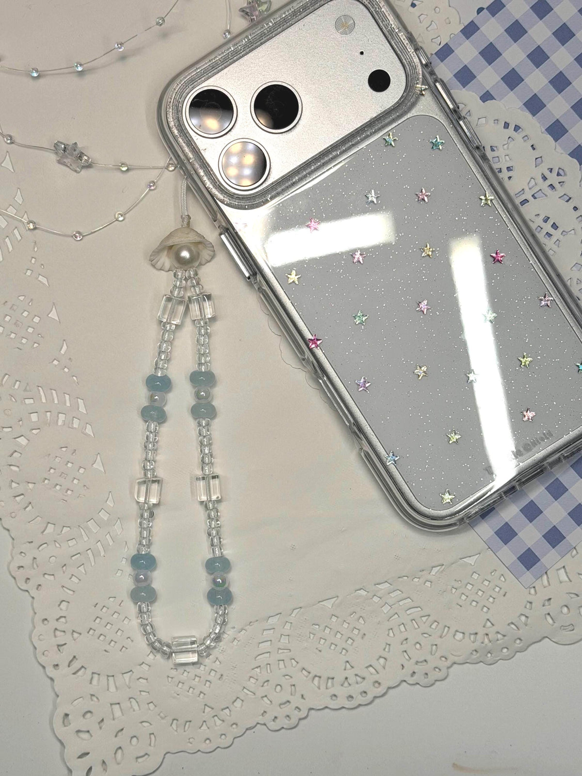 Abyss Pearl Seashell Beaded Strap