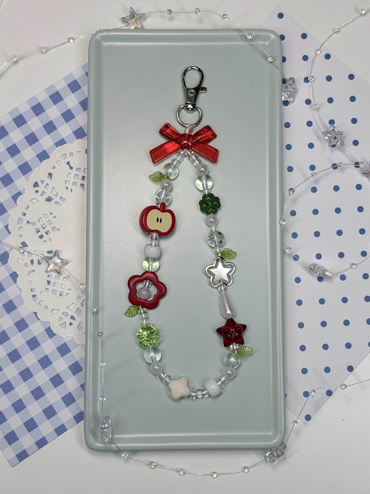 Apple Blossom Beaded Strap